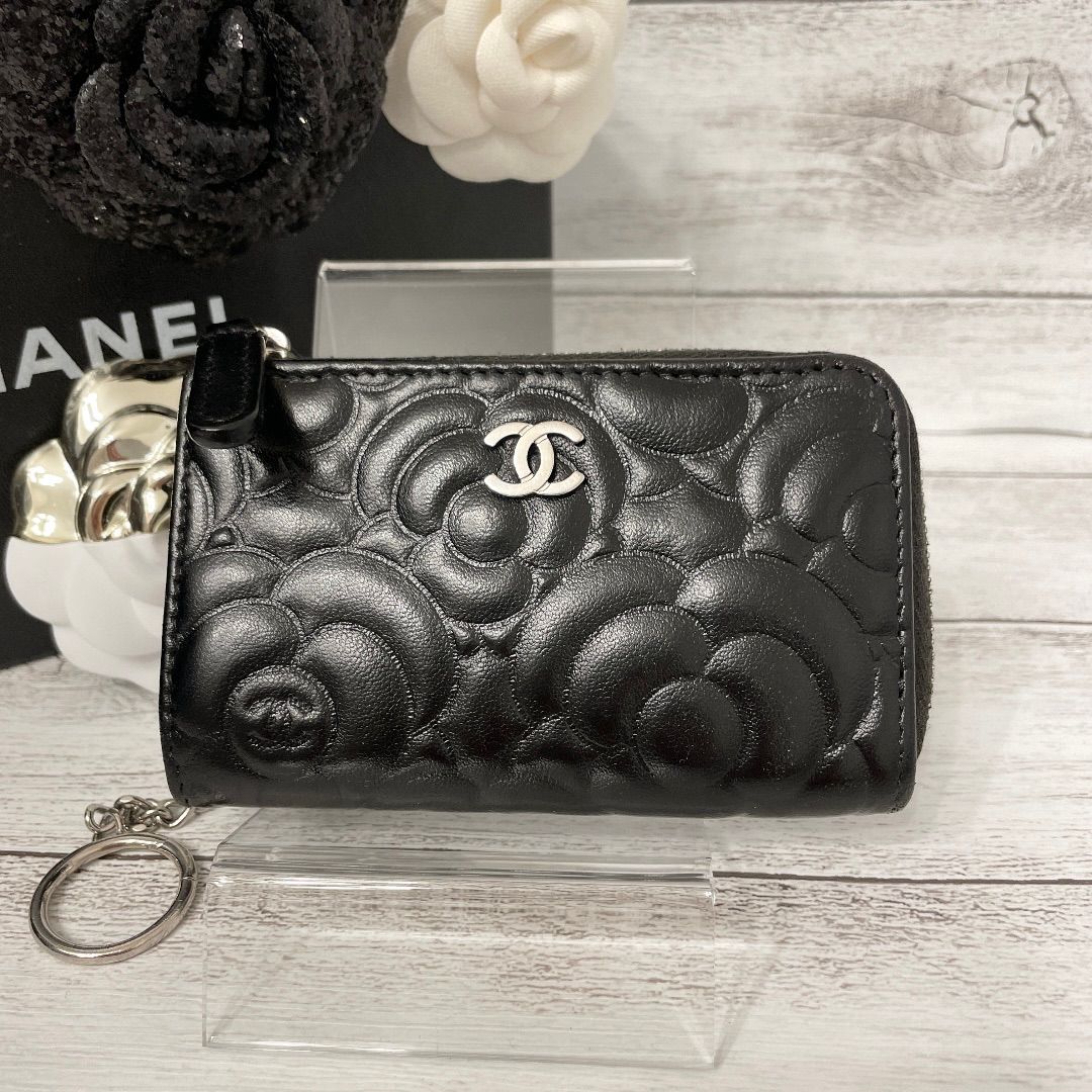 CHANEL✨シャネル✨カメリア✨コインケース✨カードケース✨名刺入れ