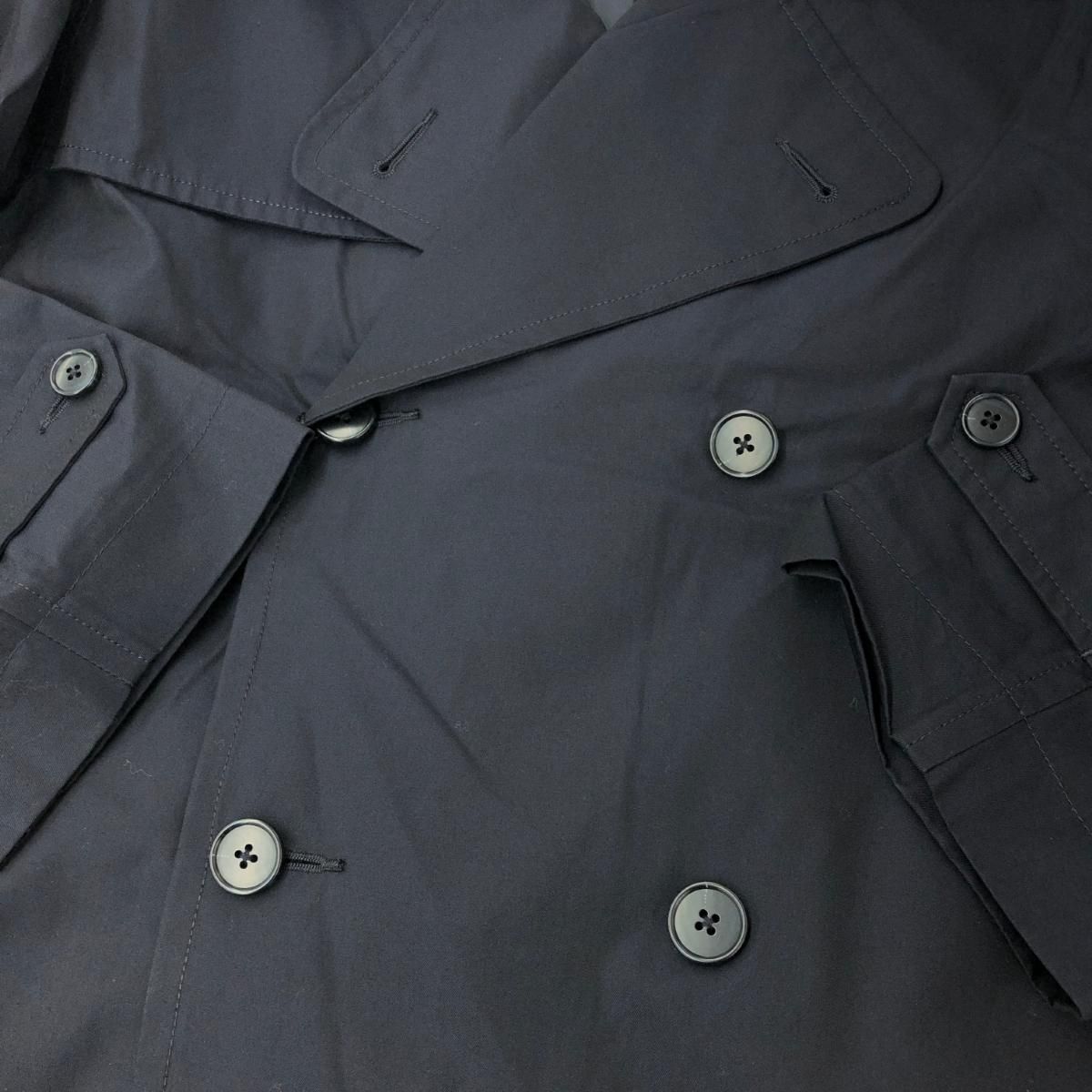 新品同様 GRANDMA MAMA DAUGHTER グランマママドータ ショートトレンチ  