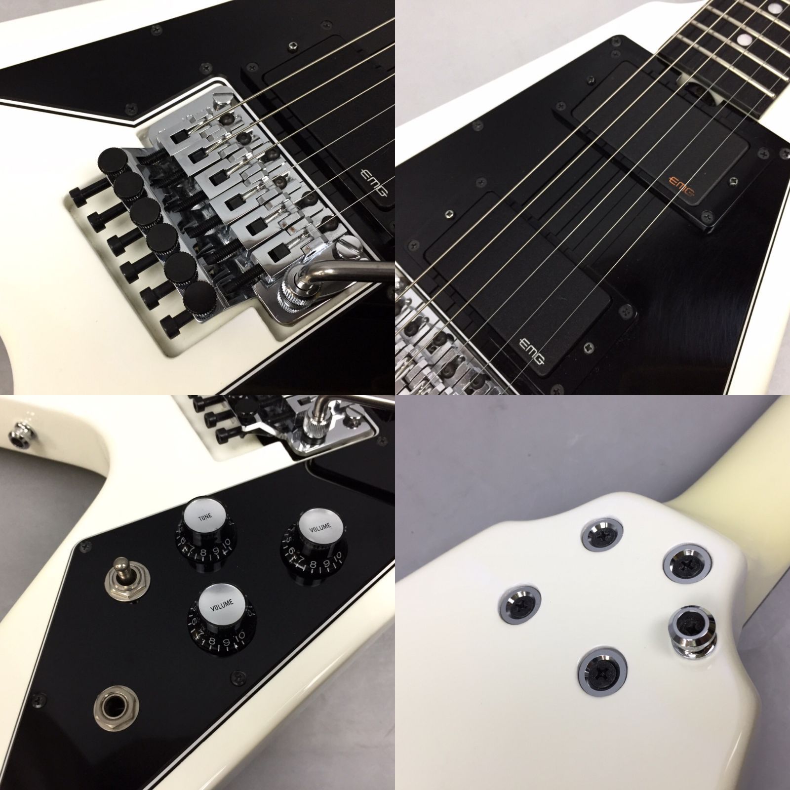 キラー・ギターズ KG-Wishbone-V Snow white KG-Wishbone-V Snow White