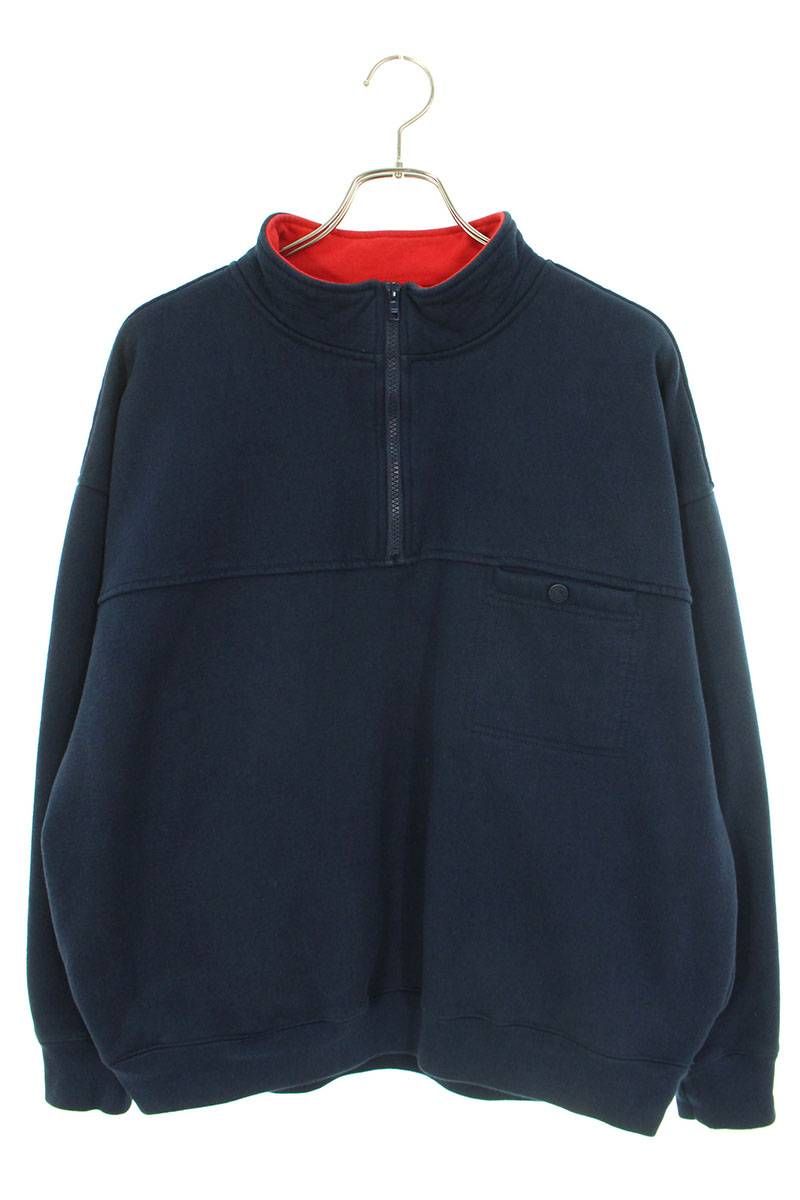 シュプリーム 22AW Washed Half Zip Pullover ウォッシュドハーフ