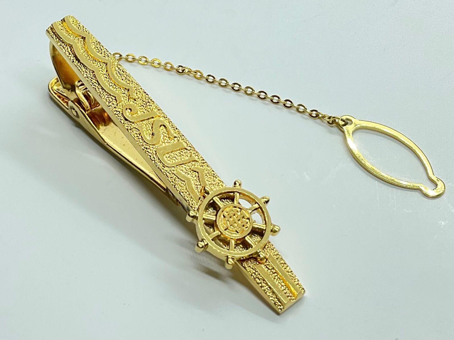 r*i様 JSU 全日本海員組合 特別功労賞 タイピン バッチ セット 18金 JSU 全日本海員組合 特別功労賞 タイピン バッチ セット 18金 シルバー