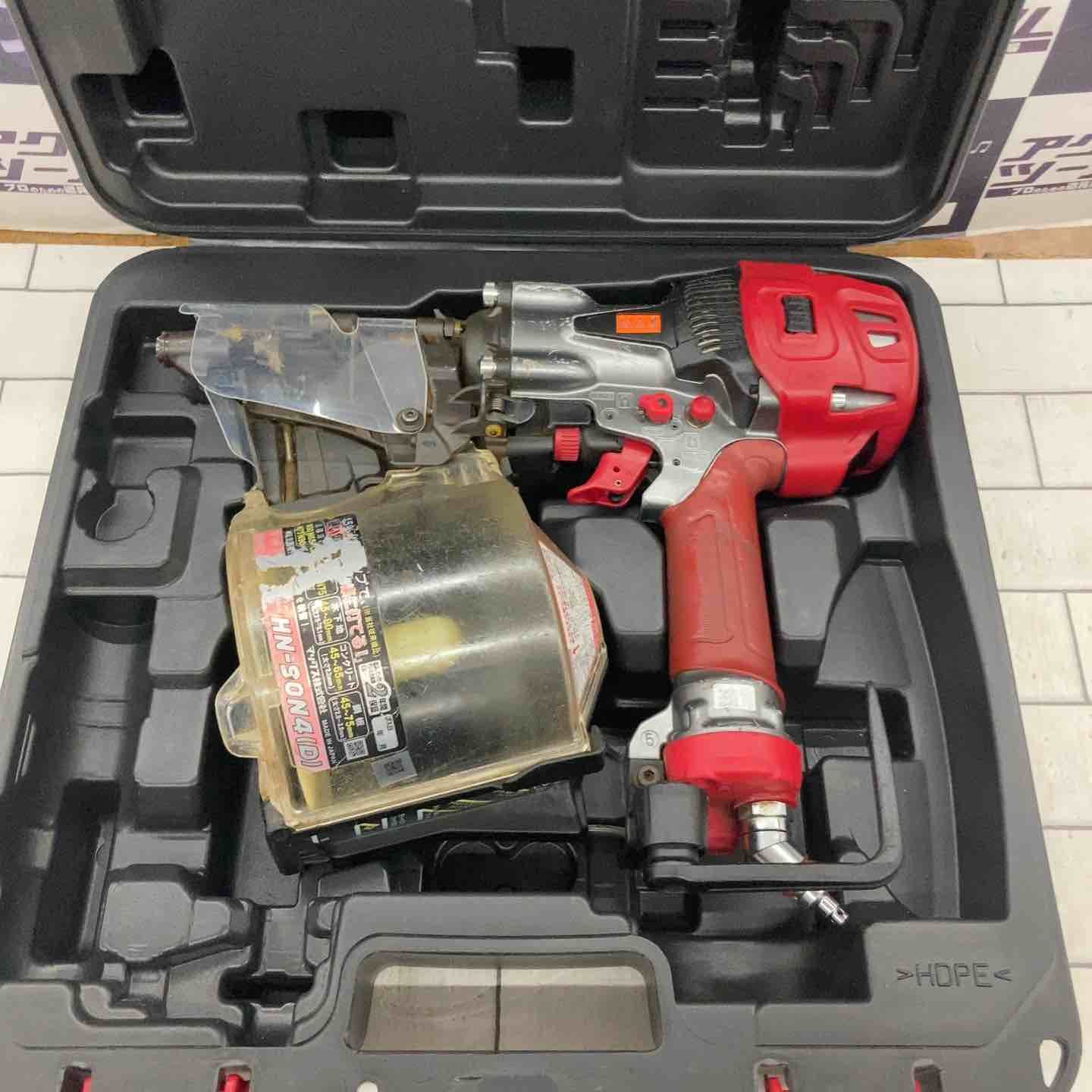 工具/メンテナンス MAX HN-90N4(D) MAX HN-90N4(D)-G 釘打機 スーパーネイラ(クールグレー) ウエダ