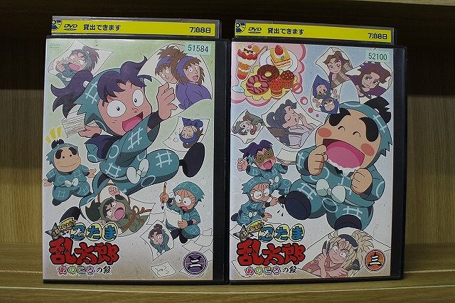 DVD 忍たま乱太郎 あのころの段 2、3巻 計2本セット ※ケース無し