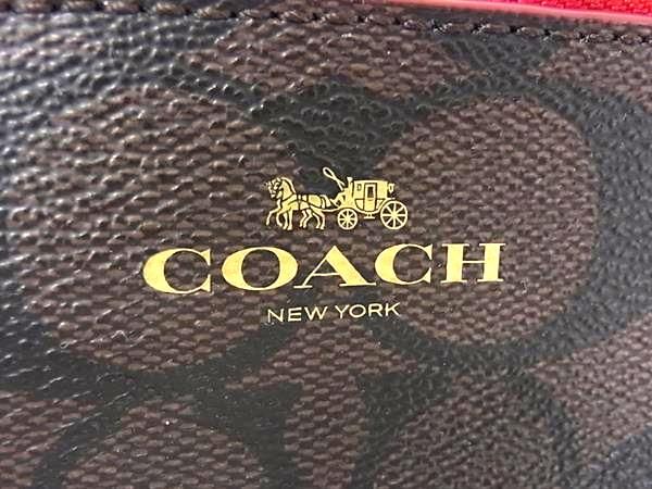 【新品未使用】COACH コーチ シグネチャー PVC ミニポーチ マルチケース COACH - □新品同様□ COACH コーチ シグネチャー PVC メイク