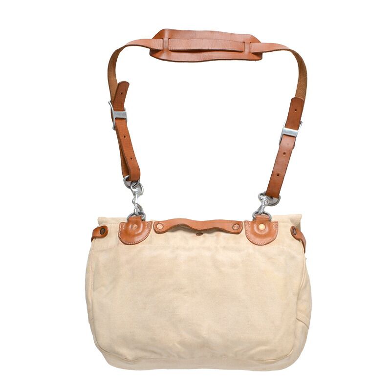 リアルマッコイズ メールバッグ オフホワイト ダブルダイヤモンド The