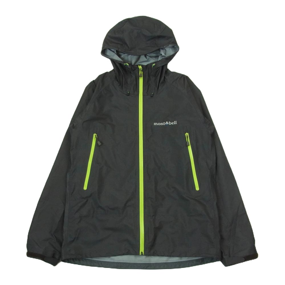 mont-bell モンベル 1128531 レインウェア ストーム クルーザー ジャケット ミャンマー製 ダークグレー系 S