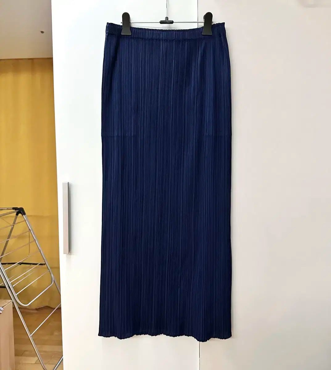 PLEATS PLEASE プリーツプリーズ カラフル ベーシック スカート ネイビー