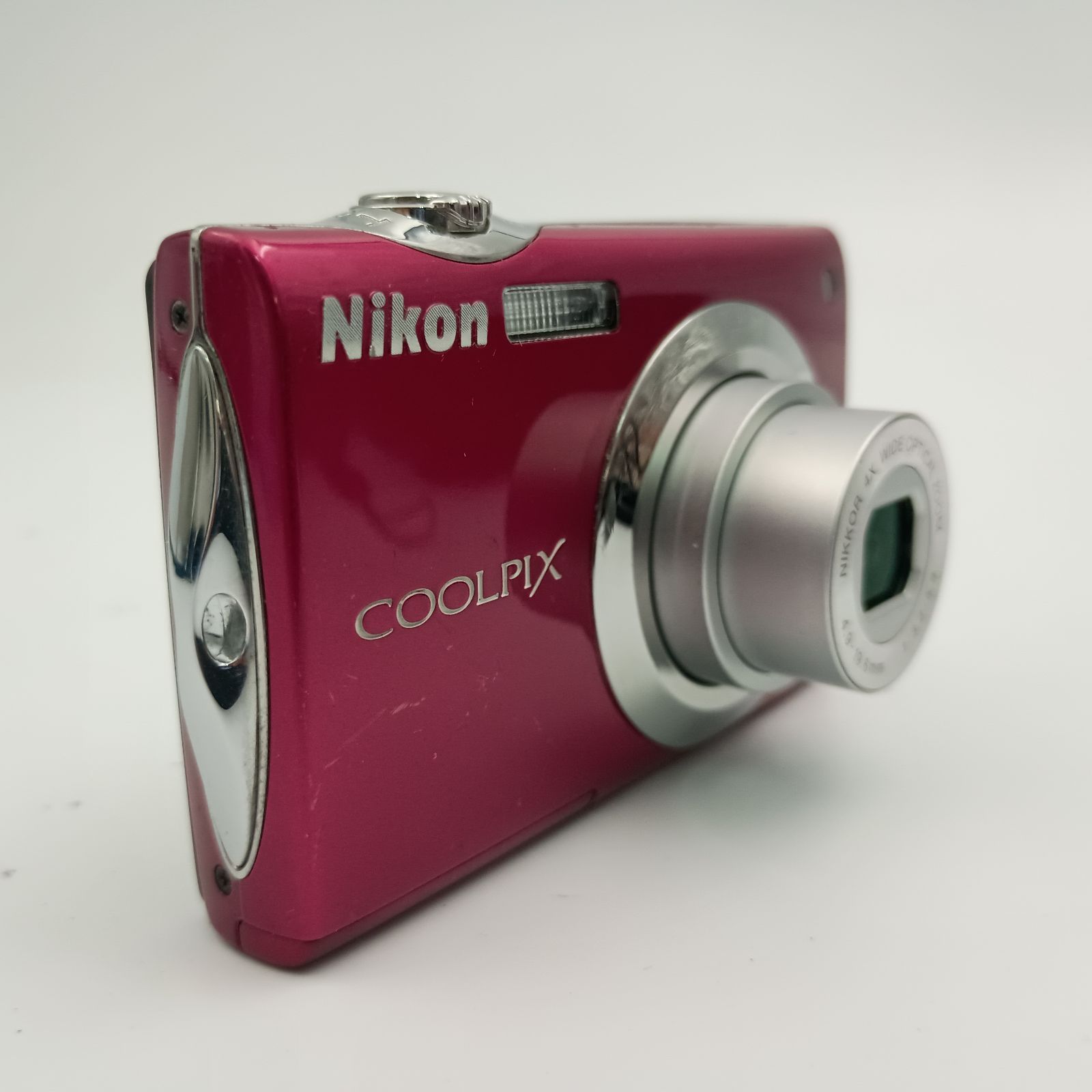 Nikon Coolpix S4000 Compact DIGITAL Camera Purple コンパクト