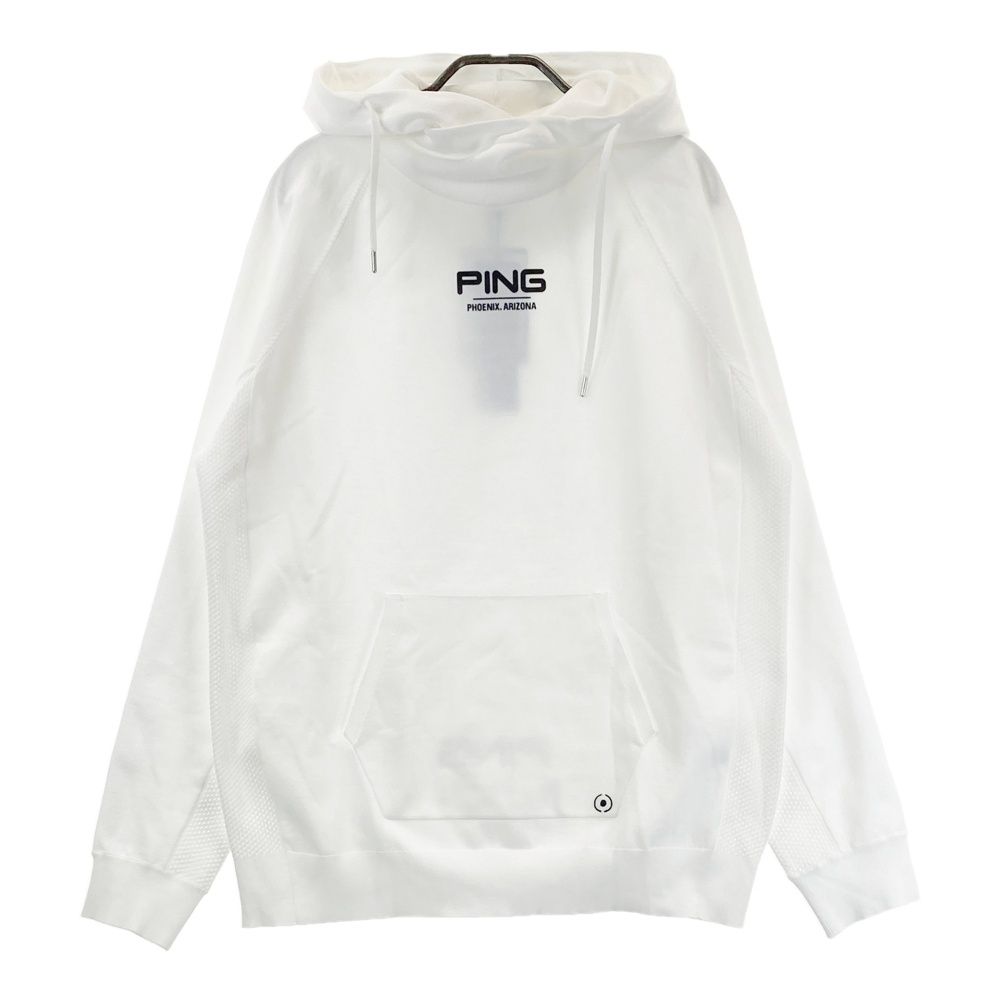 サイズ LL PING ピン ニットパーカー メッシュ ホワイト系 240101536228 ゴルフウェア メンズ ストスト