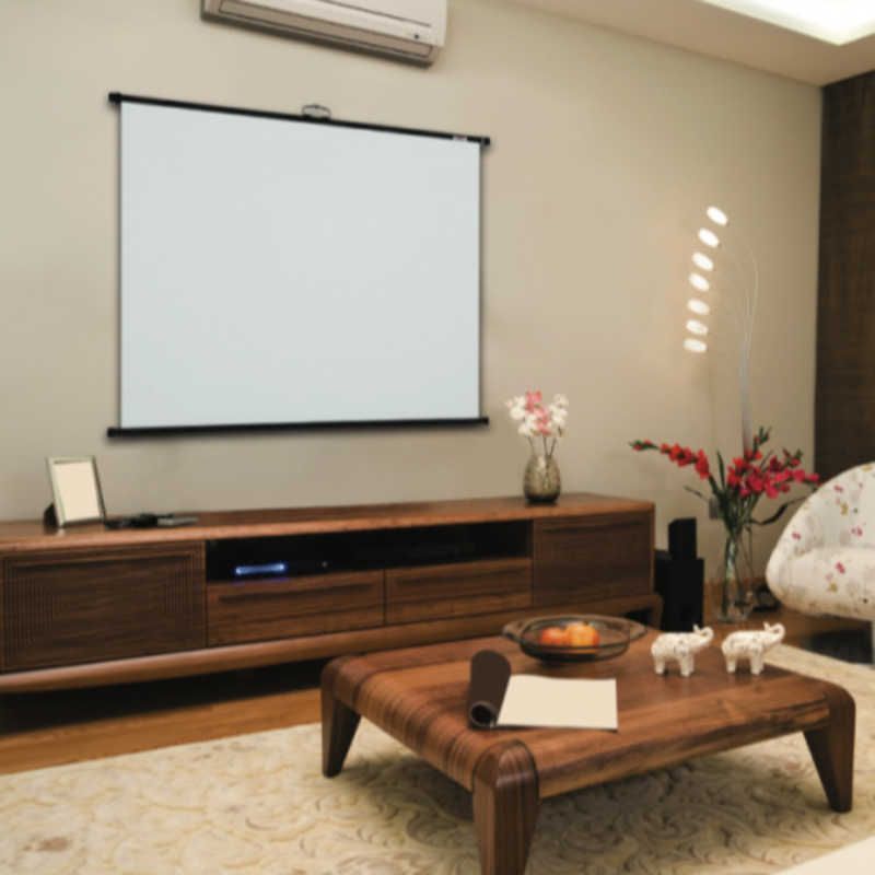 キクチ科学研究所 壁掛けスクリーン 80型 4：3 新品 ショップ 未開封 】 キクチ科学 掛図スクリーン ［壁掛け