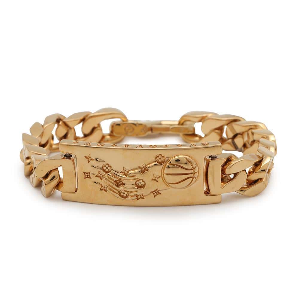 LV 購入 ルイヴィトン ロゴブレスレット LOUIS VUITTON ルイヴィトン