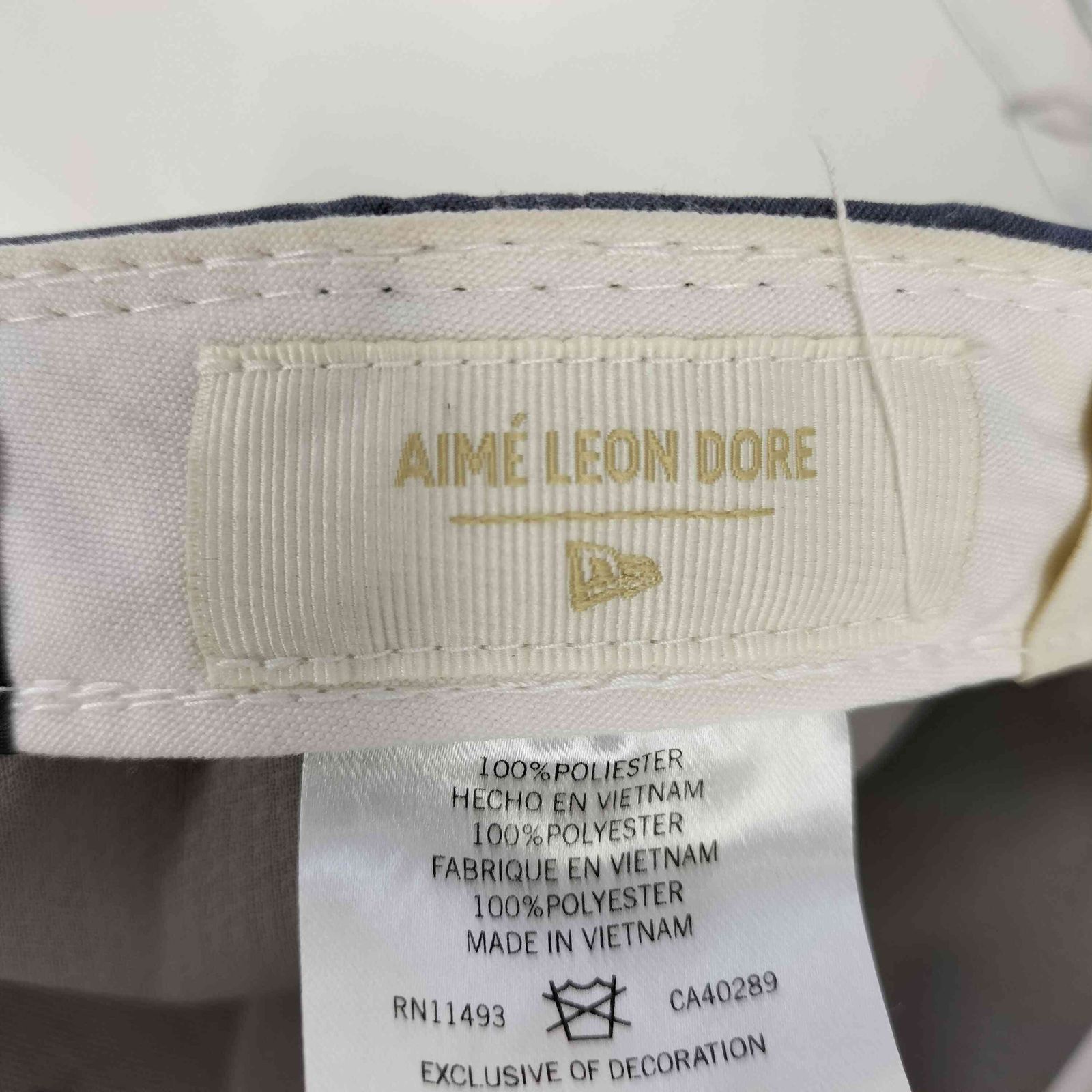 エメレオンドレ AIME LEON DORE フェイクヌバック 6パネル