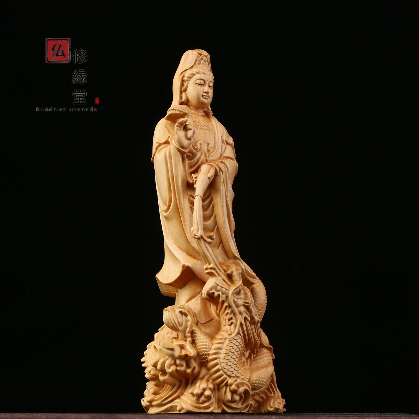 【修縁堂】精彫造像 大黒天 木彫仏像 精密彫刻 大黒様 仏教美術品 修縁堂】精彫造像 大黒天 木彫仏像 精密彫刻 大黒様 仏教美術品 修