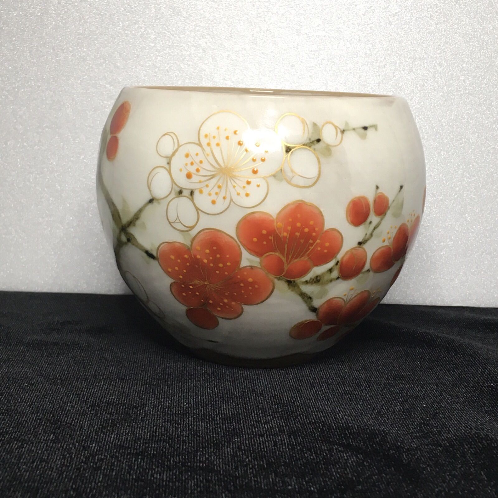 京焼・清水焼 土渕陶あん(陶あん窯) 桜長角皿 – SEIKADO