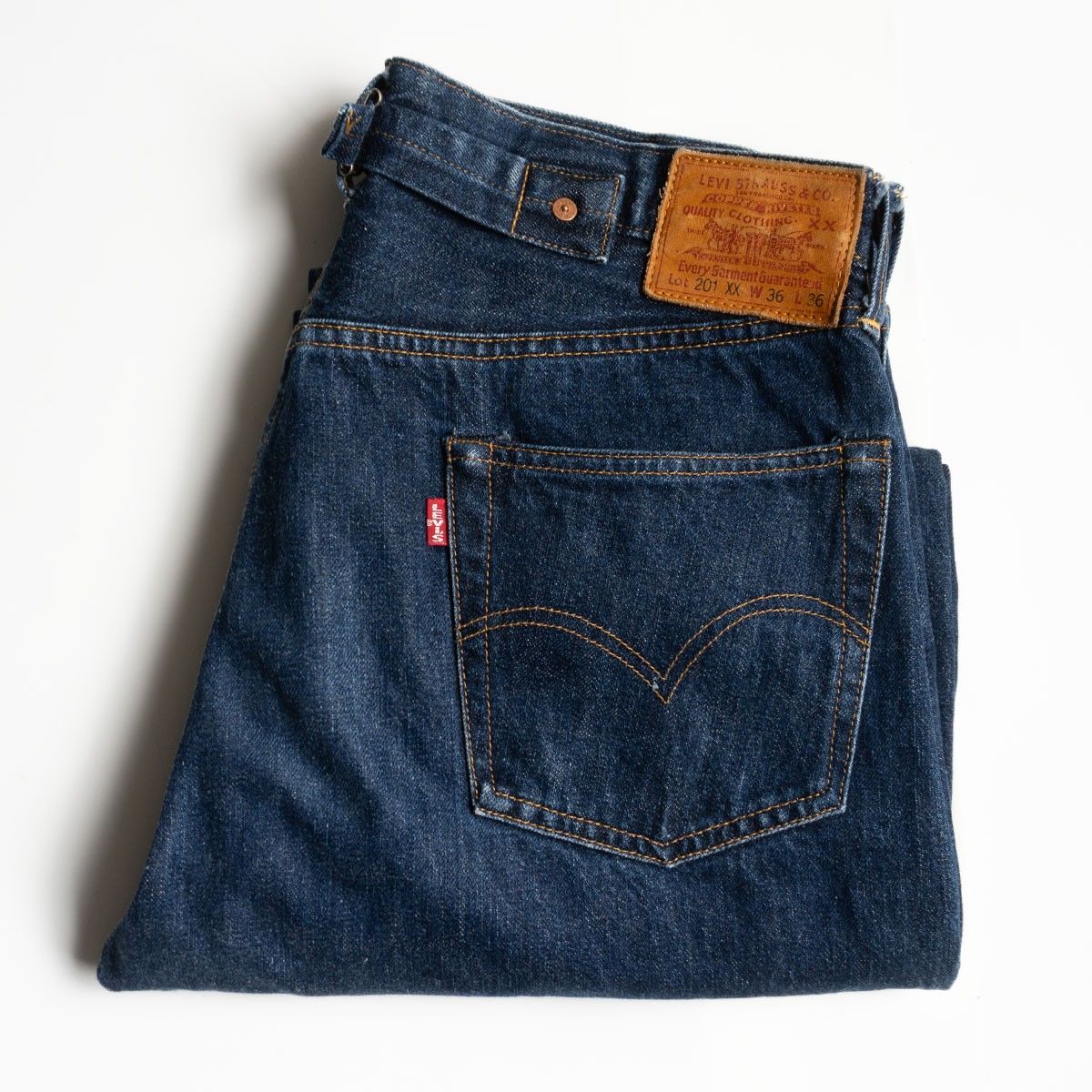 バレンシア製 LEVI S 201XX ビッグE デニムパンツ 36×36 リーバイス 555 アメリカ製 wl 25100337