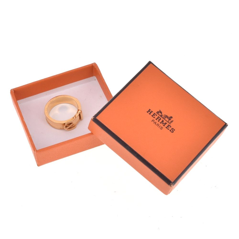 エルメス HERMES ベルトモチーフ スカーフリング レディース 箱