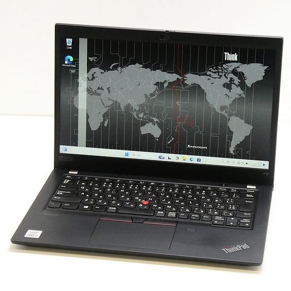 Lenovo ThinkPad X13 (20T3) Core i7-10510U/16GB/SSD512GB(M.2)/Win11Pro/WLAN/WEBカメラ/13.3型