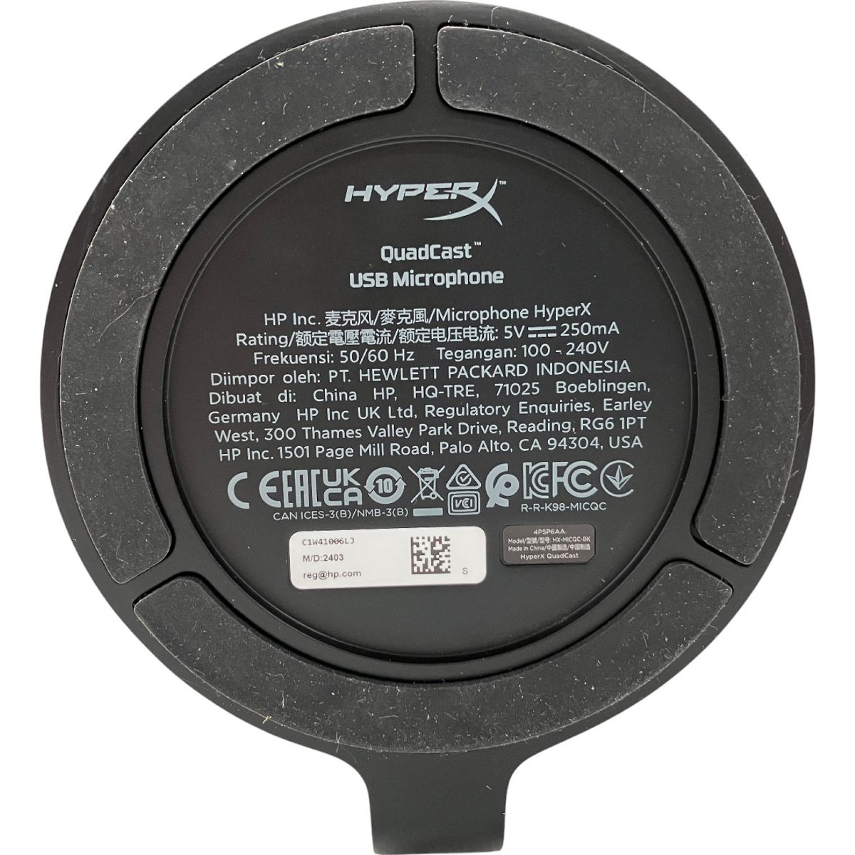 QuadCast HX-MICQC-BK