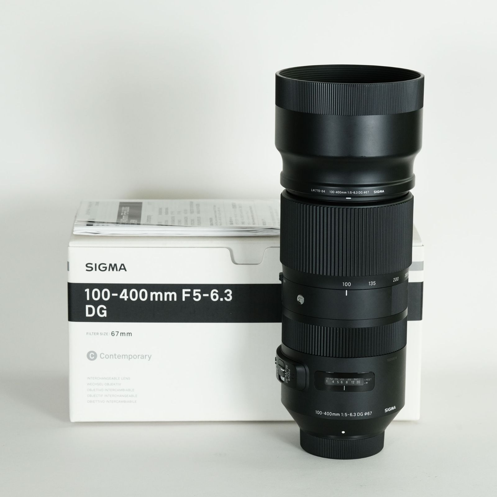 良品] SIGMA 100-400mm F5-6.3 DG OS HSM｜Contemporary [ニコン用] / ニコンFマウント - メルカリ