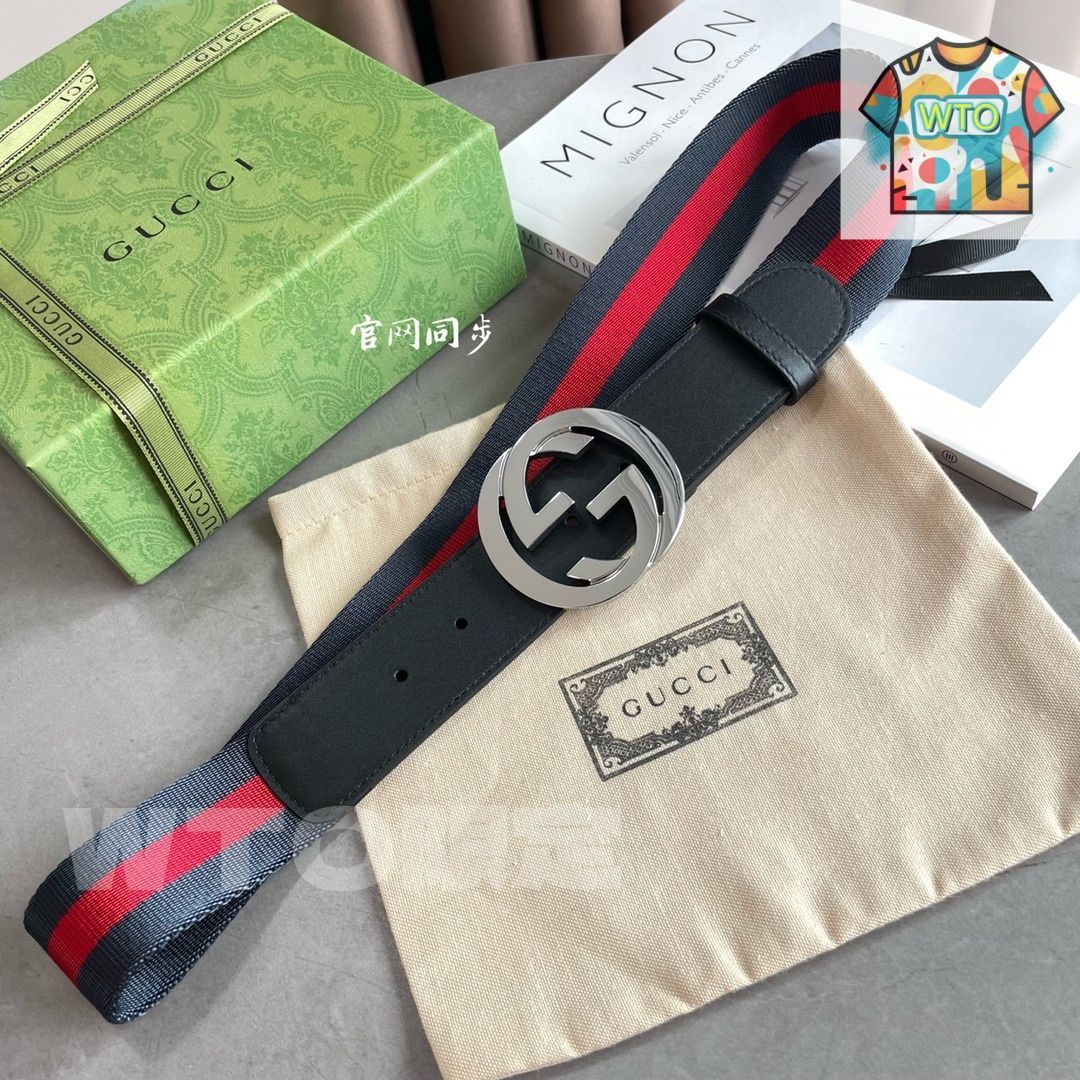 今日特価】Gucci New Double-Sided Leather Belt-3 - メルカリ