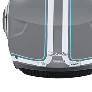 ヤマハ YJ-22Ⅱ ZENITH Graphic GF-2 グレー L(58-59cm) サンバイザー