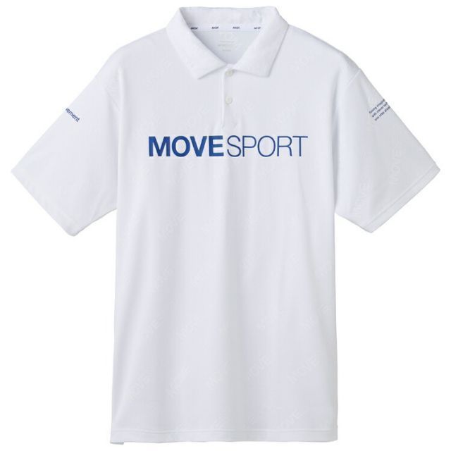 DESCENTE デサント SUNSCREEN ロゴジャーガード POLO ホワイト Oサイズ DMMVJA73 WH | スポーツ ウエア 服 衣類 機能性 ショートスリーブ トップス ポロシャツ 生地 ストレッチ性 伸縮性 快適 素材 遮熱 U