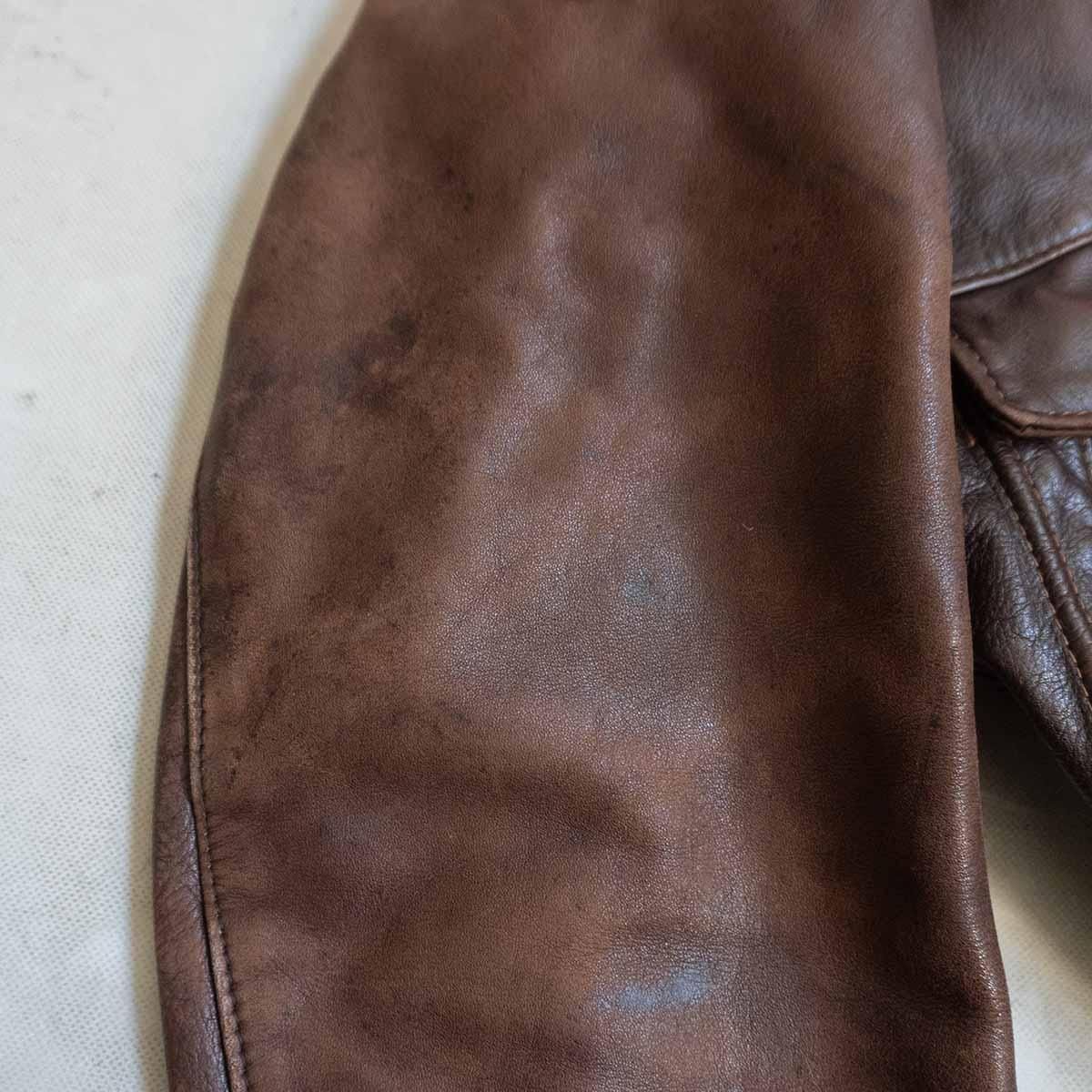 美品/希少✨schott フライトジャケット　G-1 ブラウン　184SM 44 美品 schott フライトジャケット G-1 184SM 本革 USA製 40 ショット XL