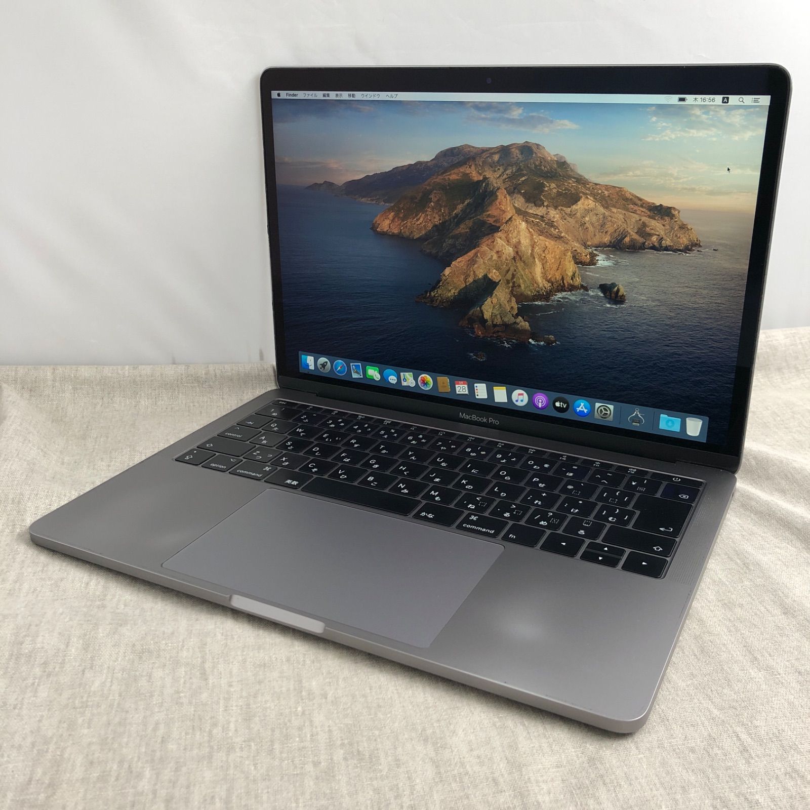 【本体のみ】Apple MacBook Pro (13-inch， 2017， Thunderbolt 3ポートx 2) 【i5・16GB・256GB】A1708 EMC3164/LT-240397（164245）