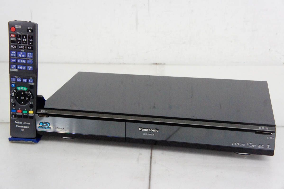 【美品】Panasonic ブルーレイレコーダー DIGA DMR-BW680 Panasonic 500GB 2チューナー ブルーレイレコーダー ブラック