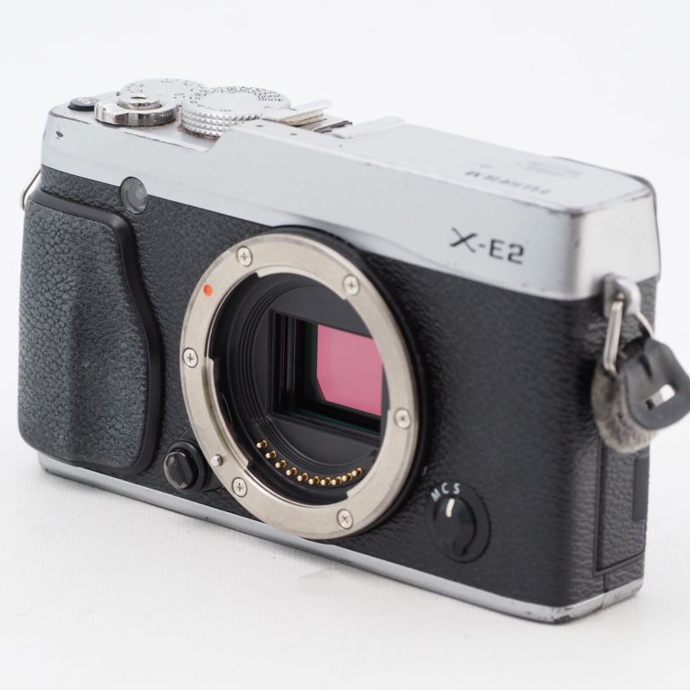 FUJIFILM ミラーレス一眼 X-E2 ボディ シルバー F FX-X-X-E2シルバー