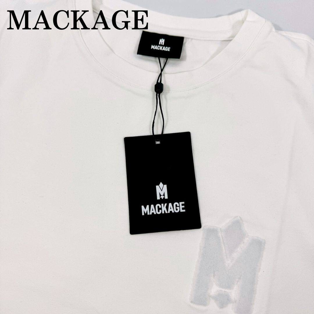 セール】新品・未使用 MACKAGE マッカージュ UNISEX TEE Tシャツ 