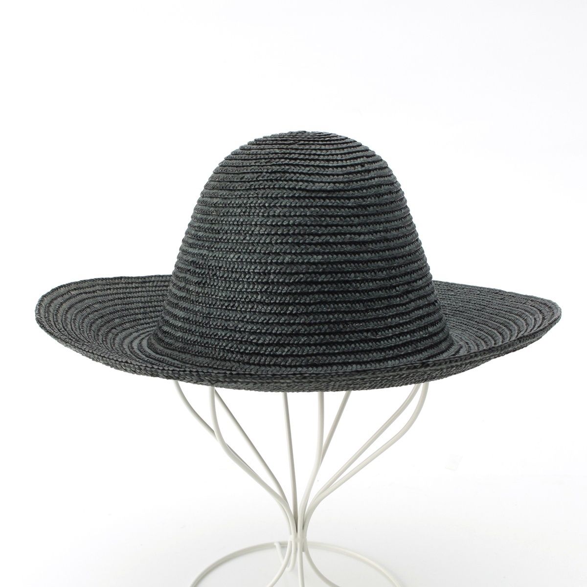 コムデギャルソン 87年 ストロー ハット ブラック