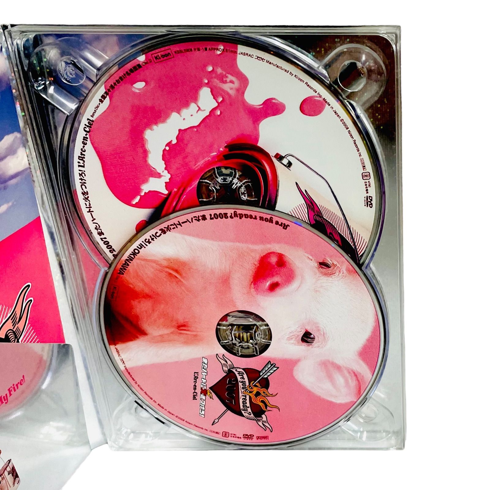 未開封ライブCD★Are you ready? 2007 またハートに火をつけろ L'Arc~en~Ciel – Are You Ready? 2007 またハートに火をつけろ