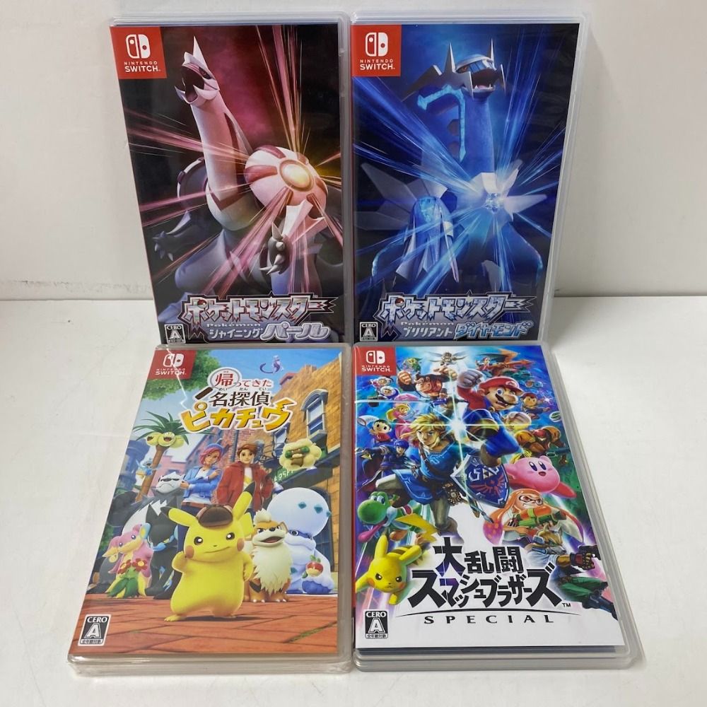 Switchソフト　大乱闘スマッシュブラザーズ　ポケモンスナップ　セット Switchソフト 大乱闘スマッシュブラザーズ ポケモンスナップ
