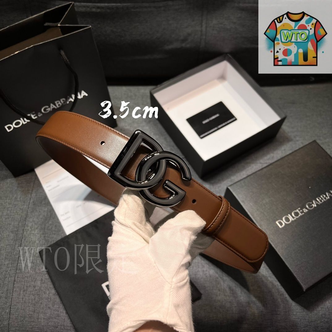 今日特価】Dolce & Gabbana ドルチェ & ガッバーナ レザーベルト