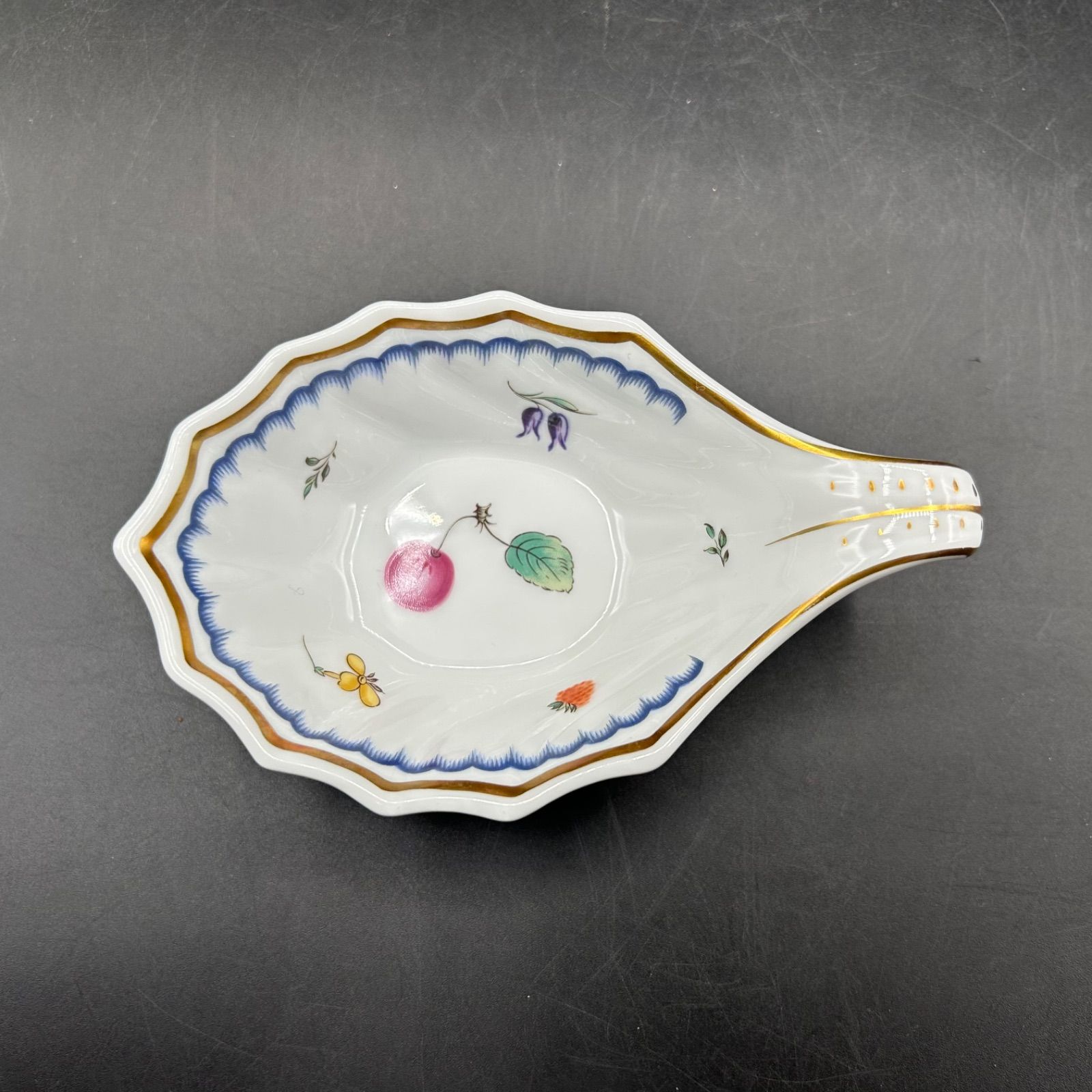 リチャードジノリ イタリアンフルーツ スプーンレスト 小皿 ミニトレイ 4客 リチャードジノリ イタリアンフルーツ スプーンレスト 小皿