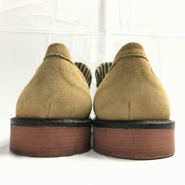 即納！PSE認定済み試着交換OK！Hawkins　ホーキンス　コインローファー　スリッポンシューズ　ベージュ　27.5　管NO.ZE-70 入園式 靴