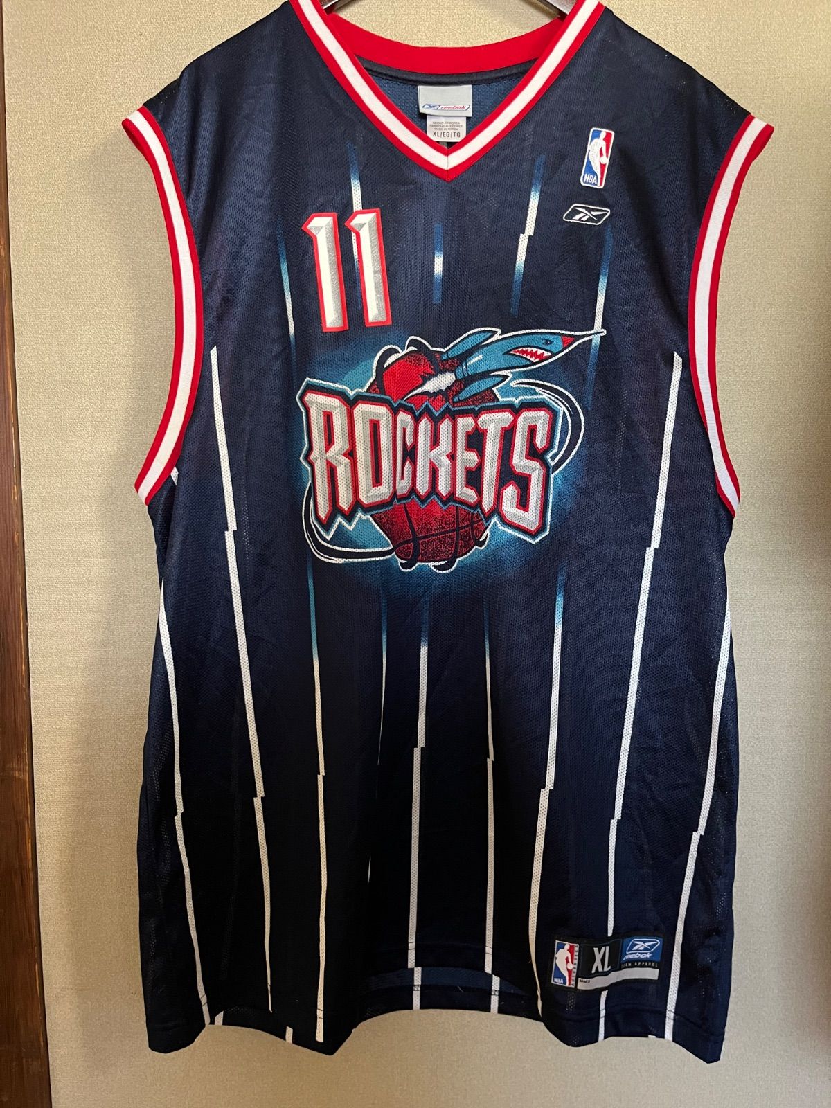 雰囲気抜群 90s NBA Champion アキームオラジュワン ユニフォーム 1990