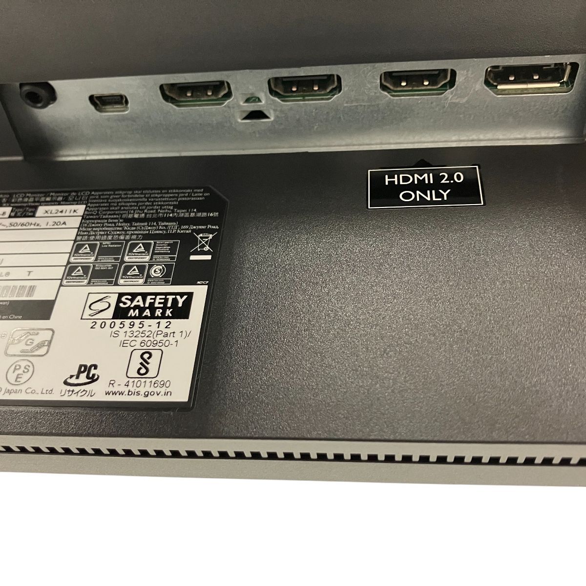 XL2411K ゲーミング液晶ディスプレイモニター
