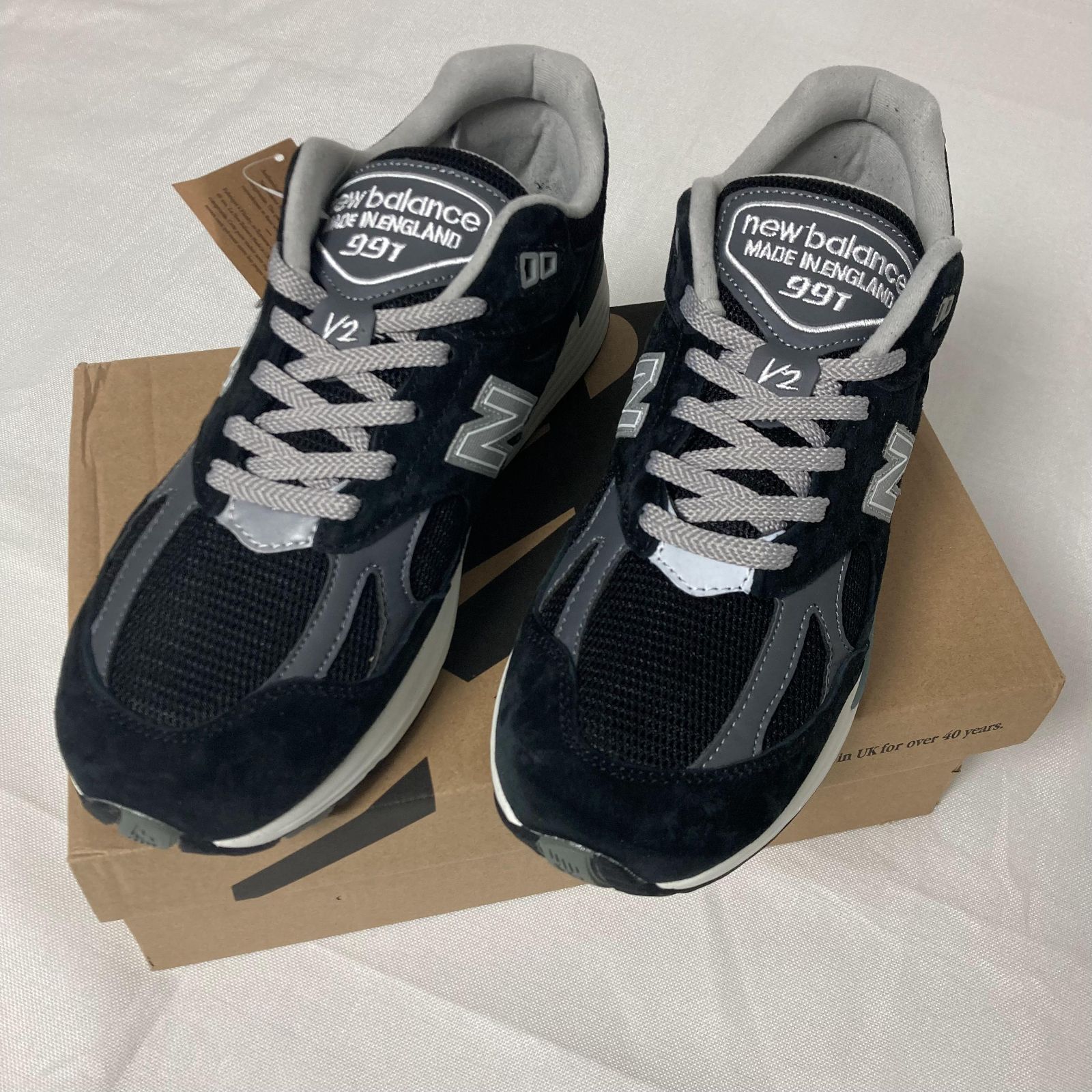 New Balance ニューバランス NB 991 V2 U991NV2 スニーカー ブラック