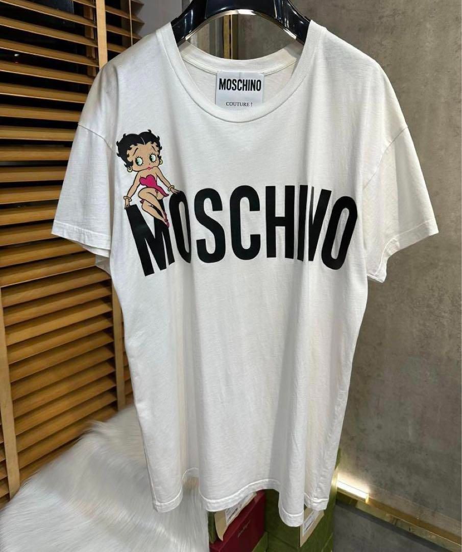 モスキーノ 155H MOSCHINO ベティ ブープ Tシャツ メンズ-