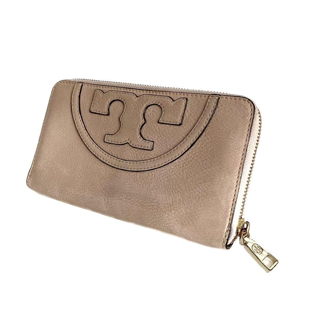 トリーバーチ TORYBURCH ALL‐T ZIP 長財布 レザー - メルカリ