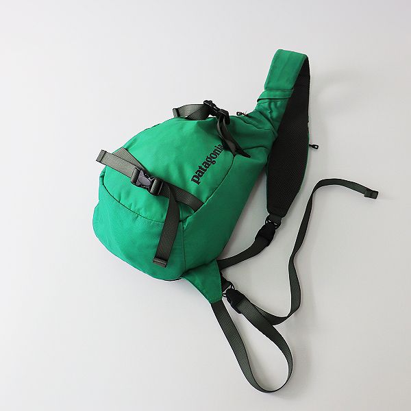 廃盤品 patagonia パタゴニア アトムスリングバッグ /グリーン ボディ