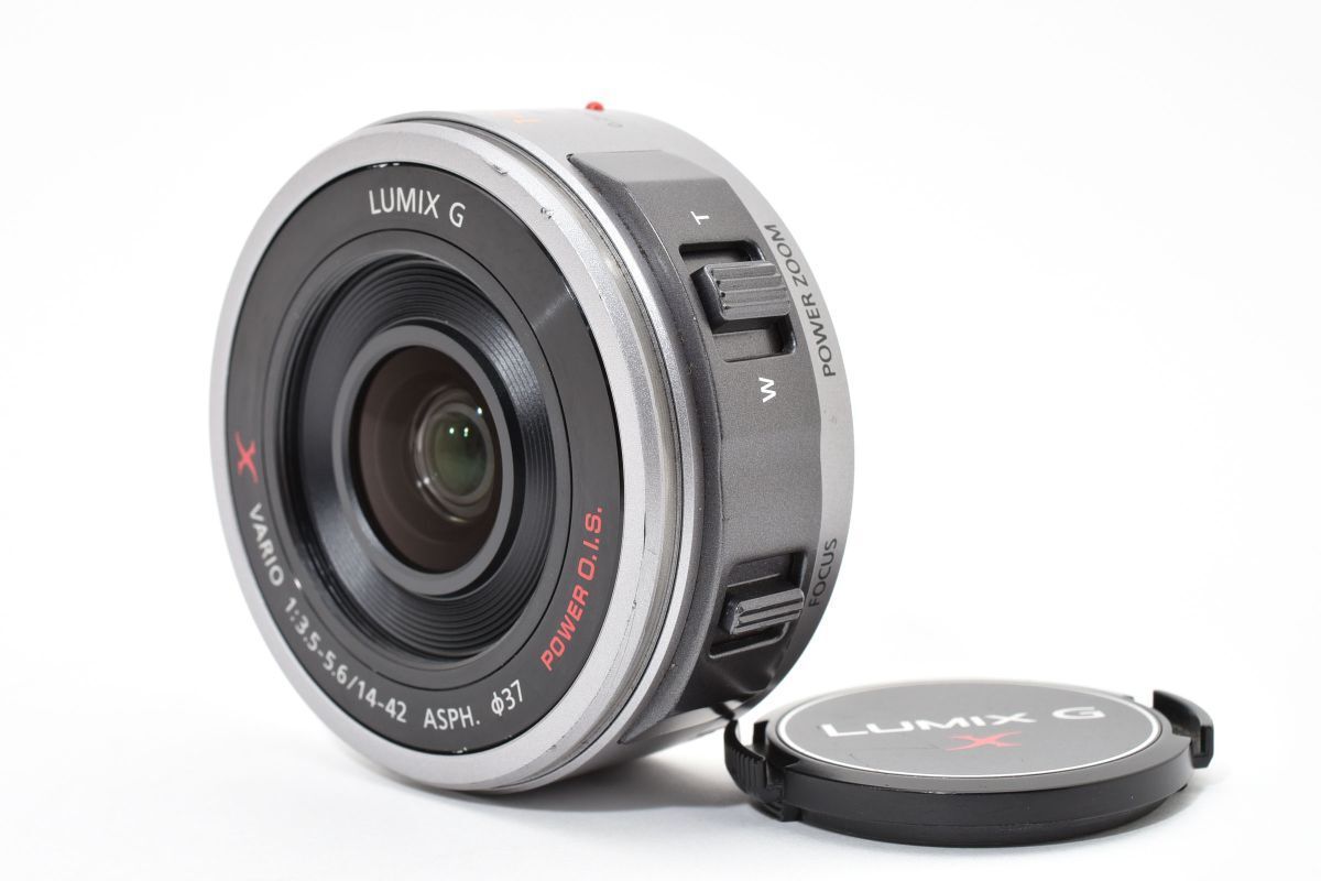 Panasonic LUMIX G X VARIO PZ 14-42mm F3.5-5.6 ASPH. POWER O.I.S. H-PS14042 シルバー AYM4392 62