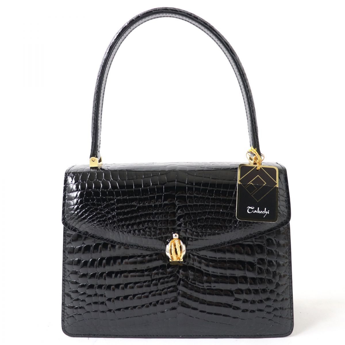 タケチ MOTO 武知 Takechi シャイニング クロコダイル バッグ