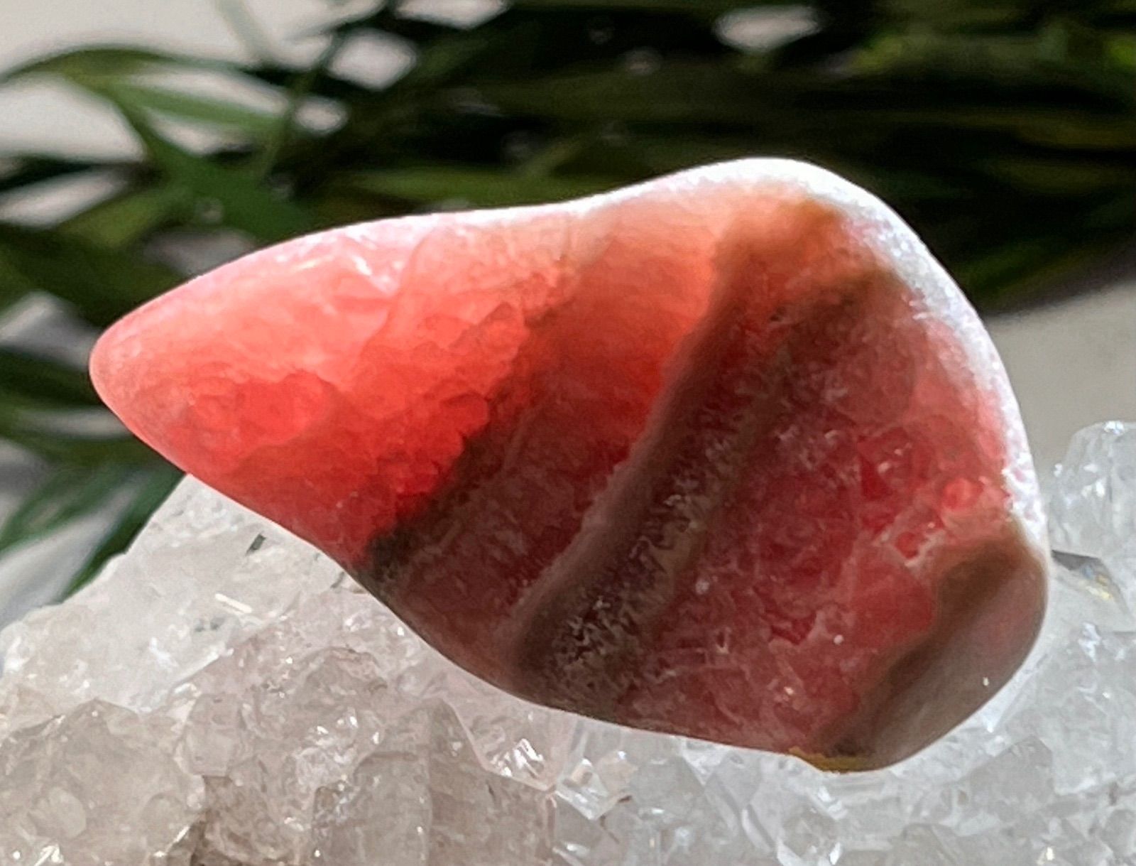 情熱の石໒꒱　ラズベリーインカローズ　原石　タンブル 情熱の石໒꒱ ラズベリーインカローズ 原石 タンブル | Halo