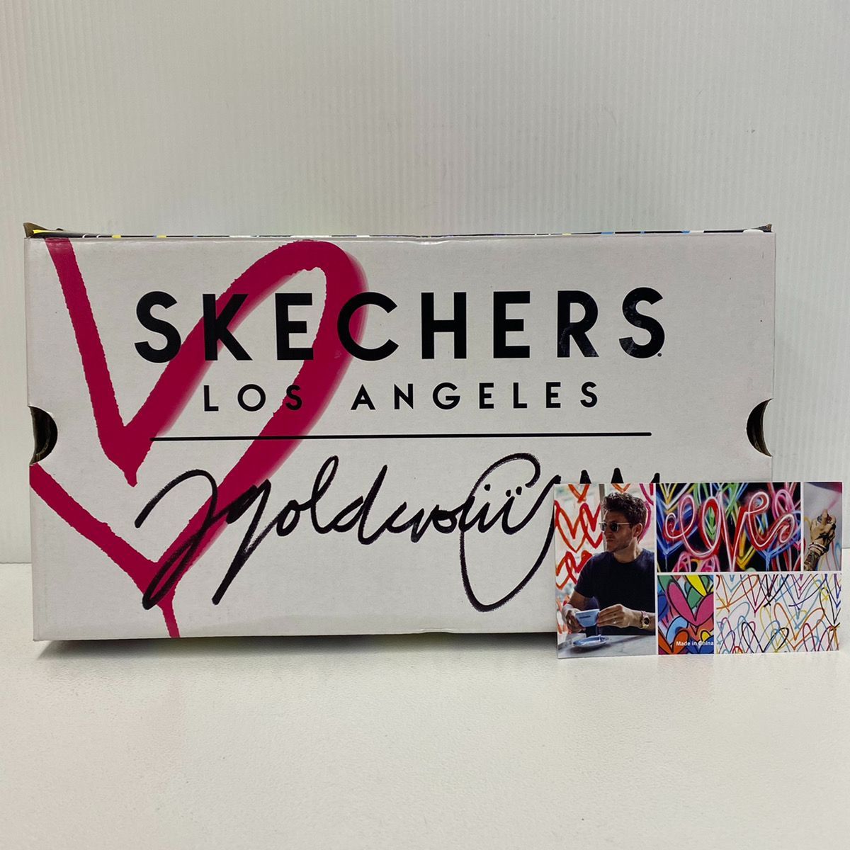 美品　SKECHERS スケッチャーズ　ピンク　ハート柄スニーカー　24cm 美品 SKECHERS スケッチャーズ ピンク ハート柄スニーカー 24cm