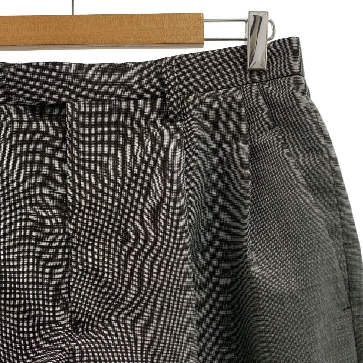 MAATEE-SONS | マーティー-サンズ | SHORT TROUSE ショートトラウザ パンツ | ウール モヘアタイプ | 1 | グレー | メンズ