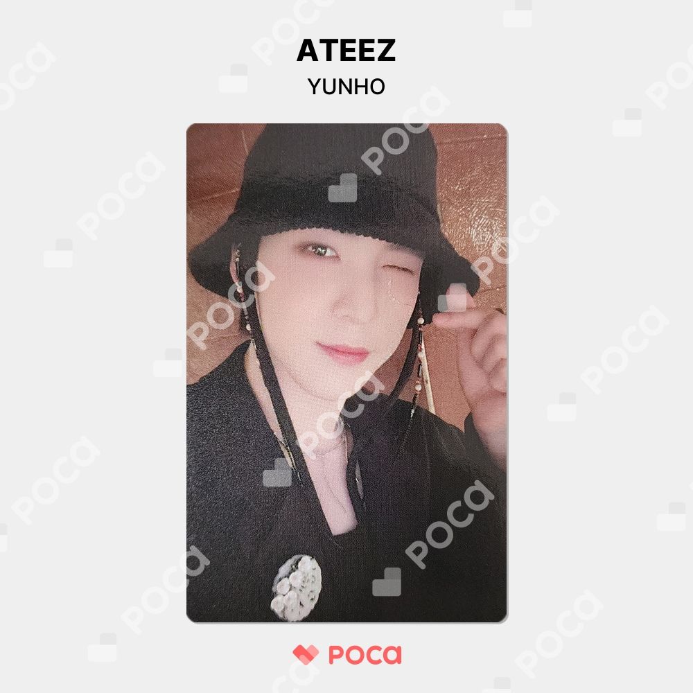 ATEEZ ユノ トレカ THE WORLD EP.2 : OUTLAW OFFICIAL POP-UP