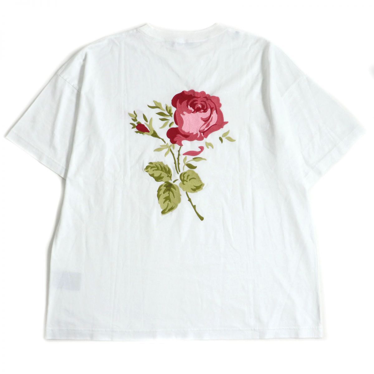 極美品□22AW DIOR/ディオール オム 243J685A0677_C084 ローズ刺繍 